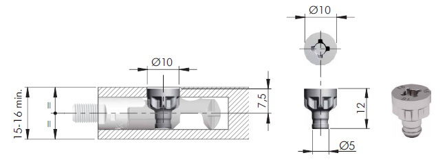 Стяжка TARGET J10