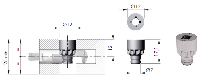 Стяжка TARGET J12