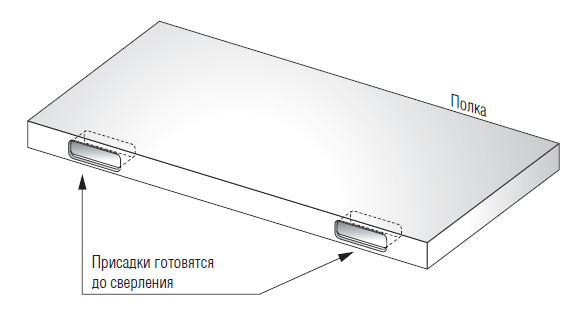 TRIADE MINI Скрытый менсолодержатель