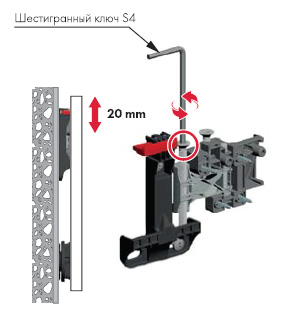 Система навесов для стеновых панелей SYMETRA 