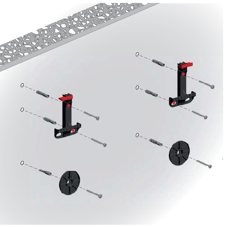 Система навесов для стеновых панелей SYMETRA 