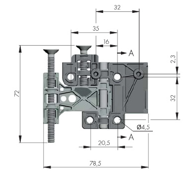 Система навесов для стеновых панелей SYMETRA 