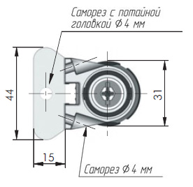 INTEGRATO Опора регулируемая