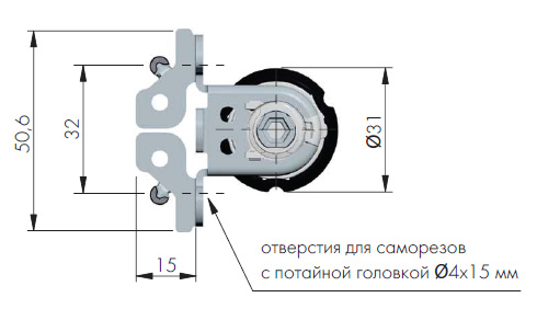 INTEGRATO TECH D Опора регулируемая