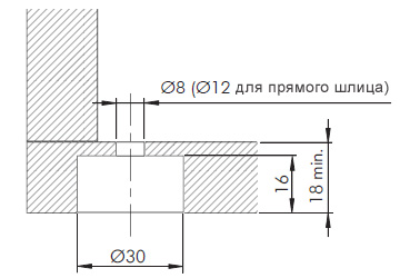 INTEGRATO Z Опора регулируемая