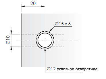 LH7.20 Опора регулируемая для стяжки TARGET J12