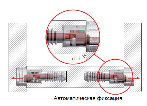 Полкодержатель для деревянных полок SECRET