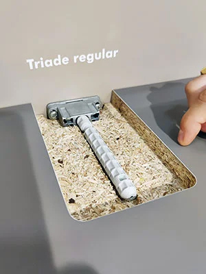 Cкрытый менсолодержатель TRIADE PRO для деревянных полок 